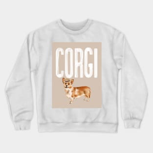 Corgi Dog Crewneck Sweatshirt